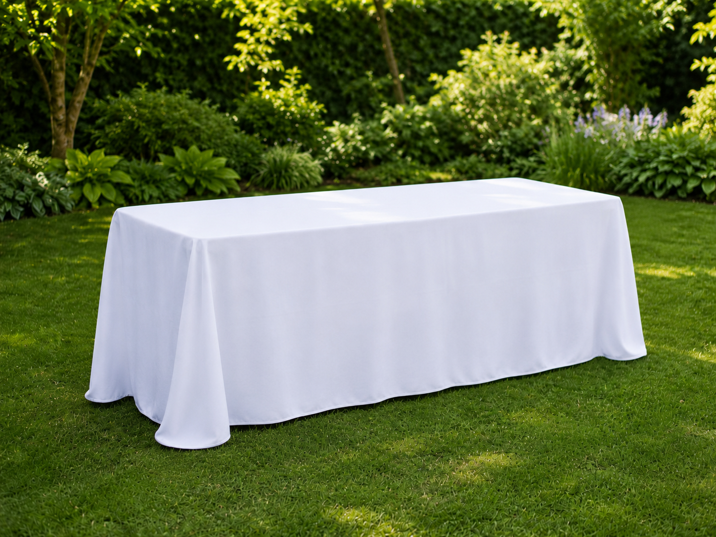 Mantel 350 x 225 Cm Blanco
