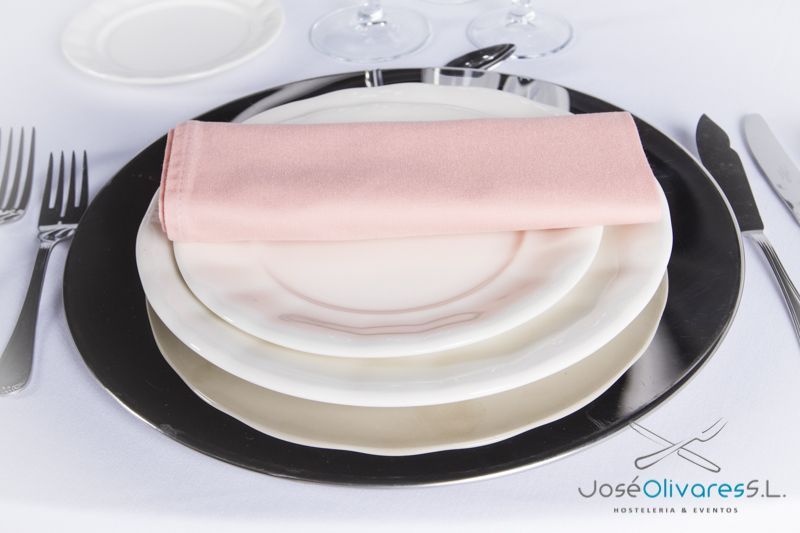 Servilletas 0.50 x 0.50 SALMON