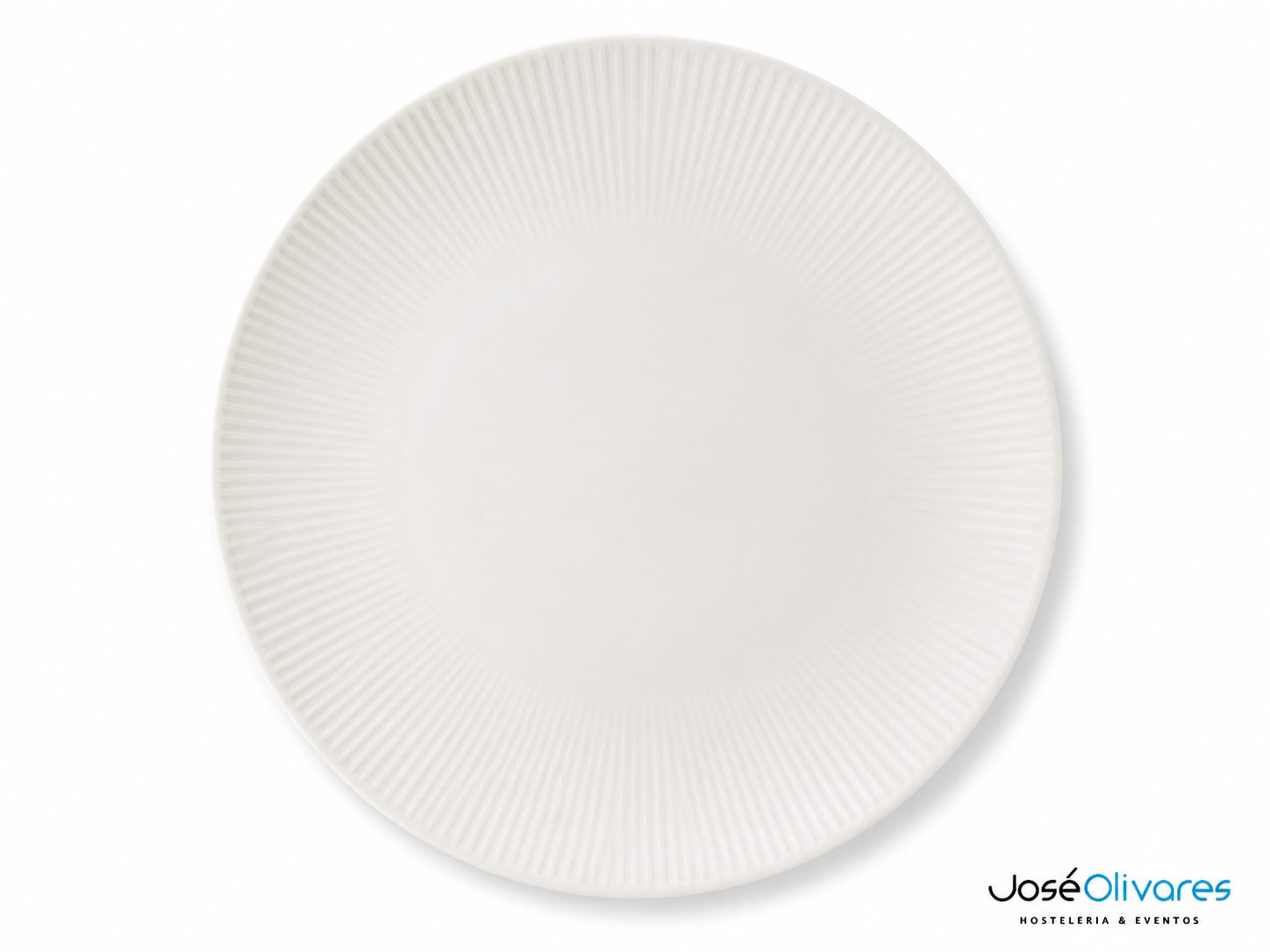 Plato Postre Gourmet Blanco